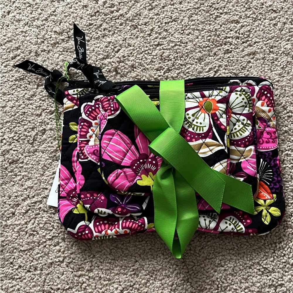 Vera Bradley Cosmetic Bag Set (3)